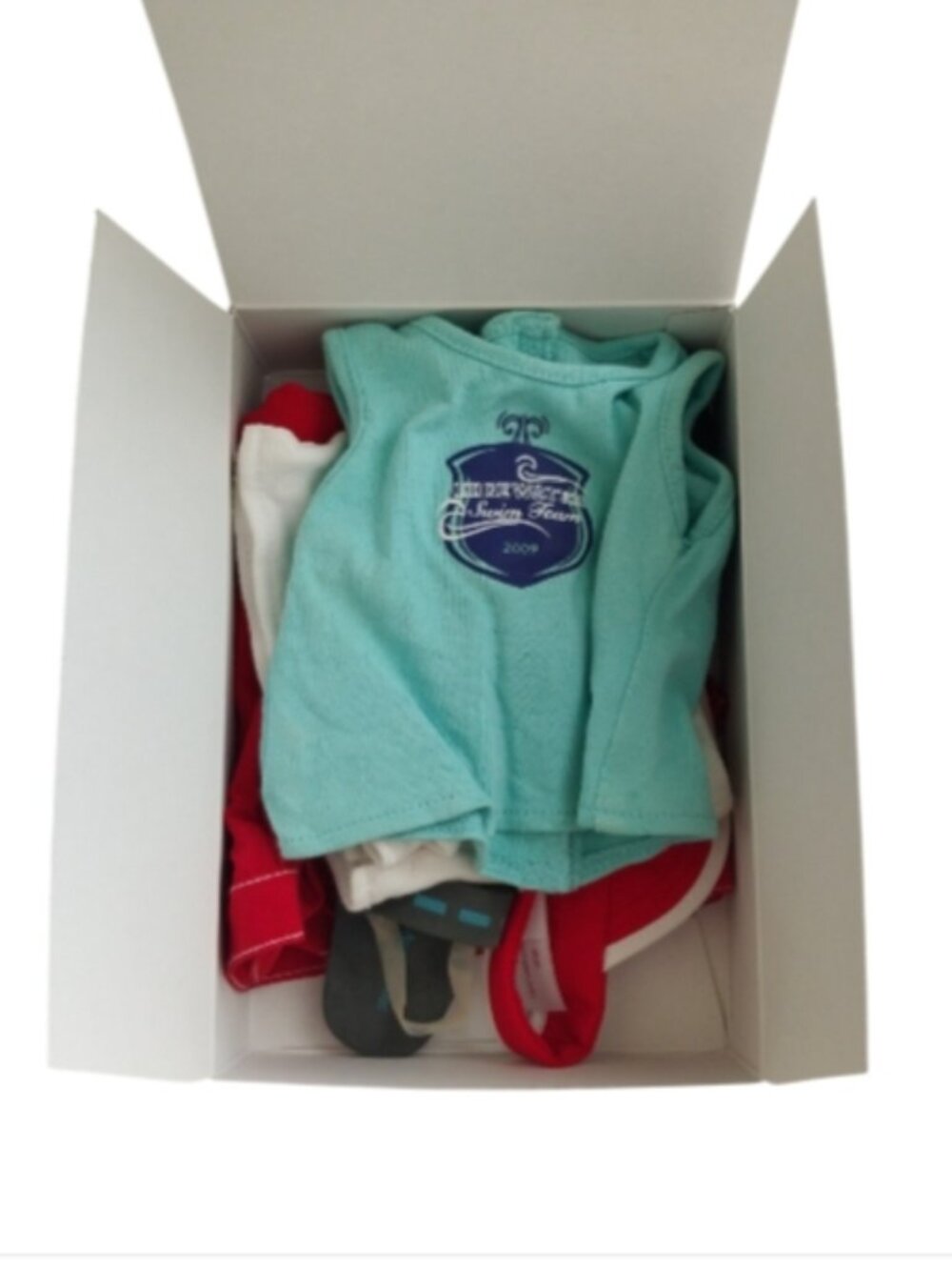 American Girl Doll Girl of the Year Chrissa's Warm Up Set with Box Retired 2009 - Picture 4 of 16